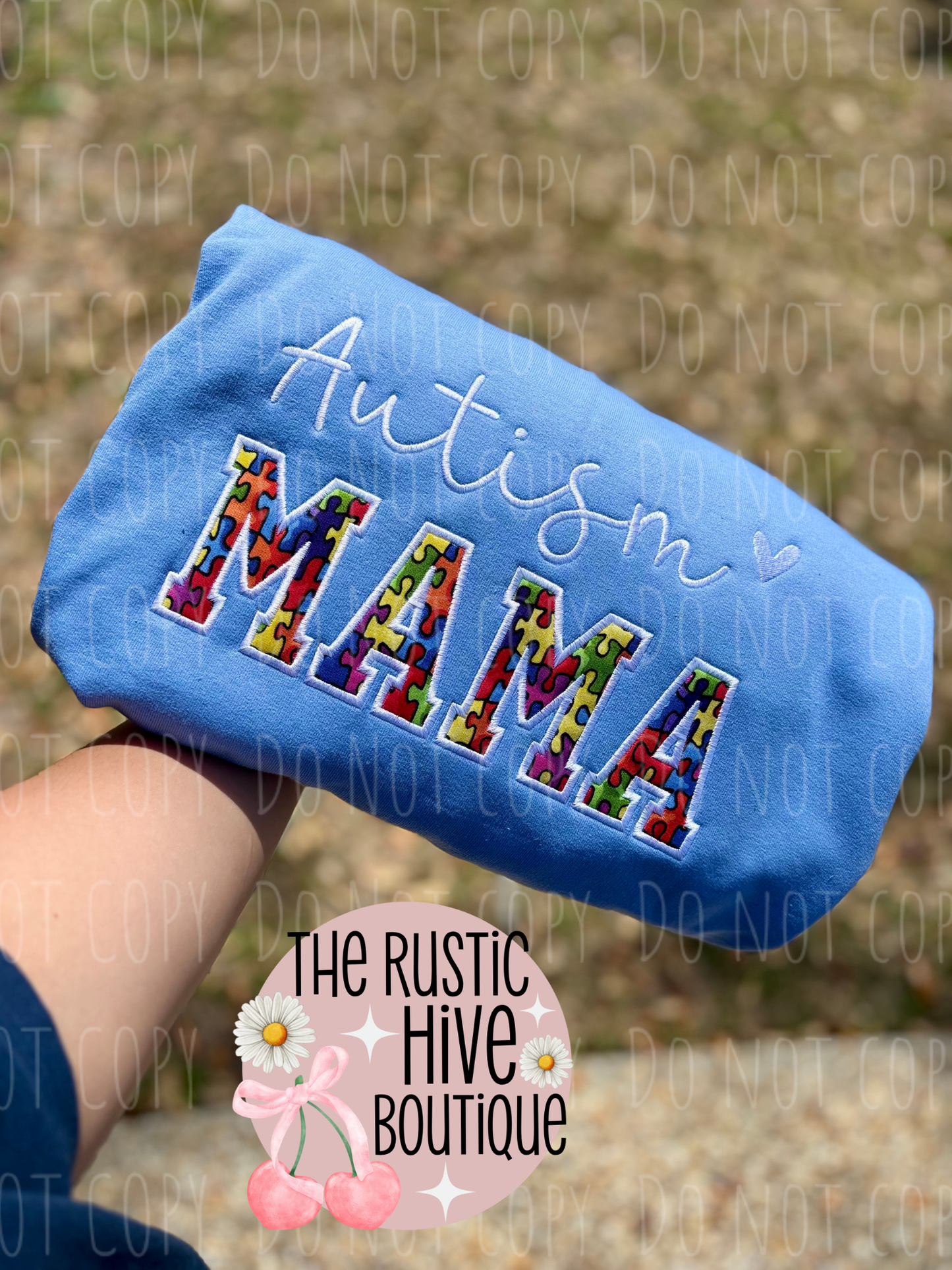 Autism Mama Appliqué Tee/ Sweatshirt