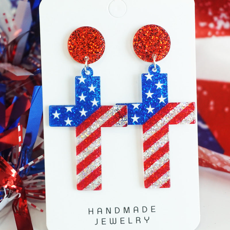 *RTS: Acrylic USA Drop Studs*