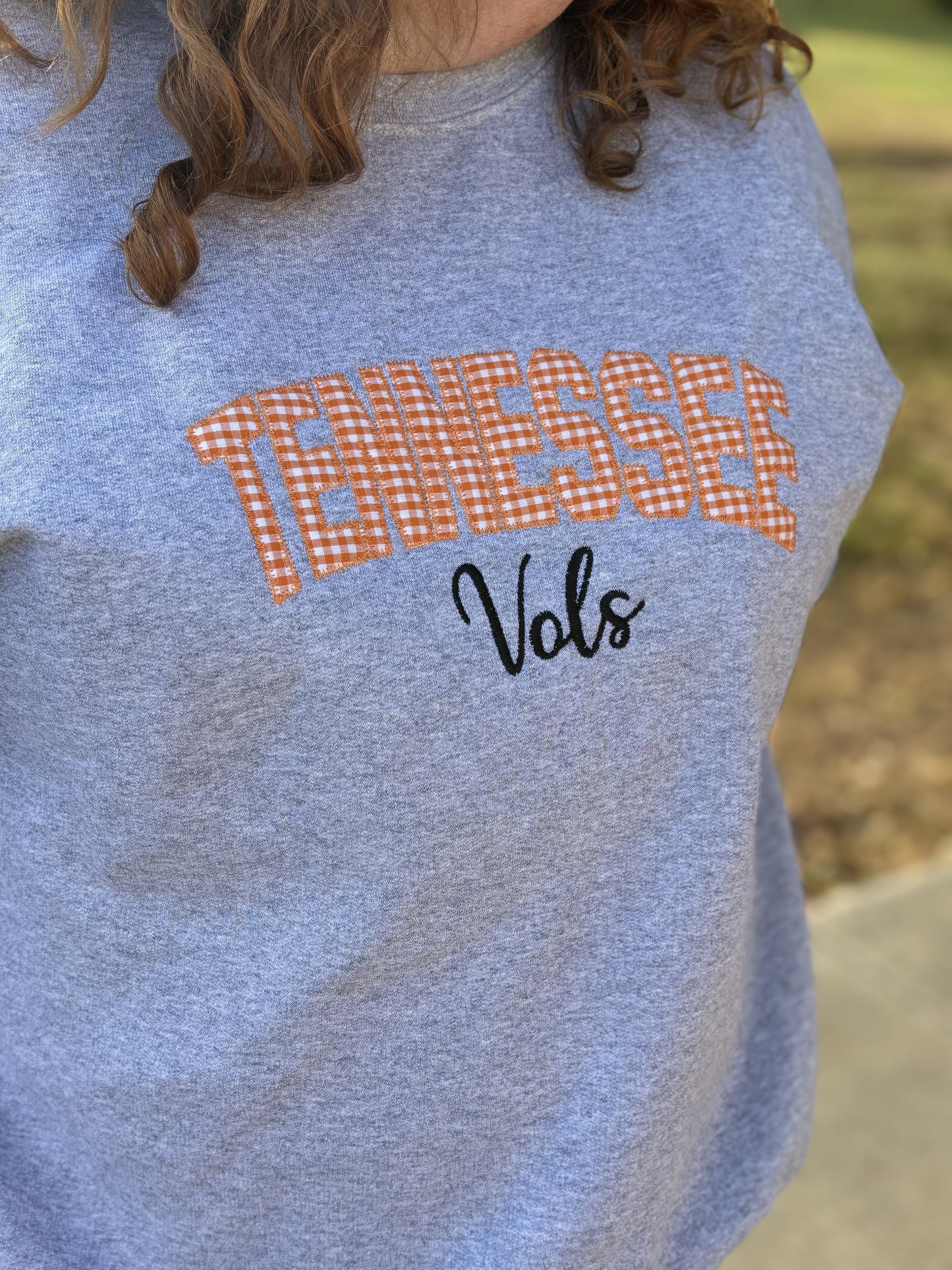 Custom Embroidered Appliqué Sports Sweatshirt