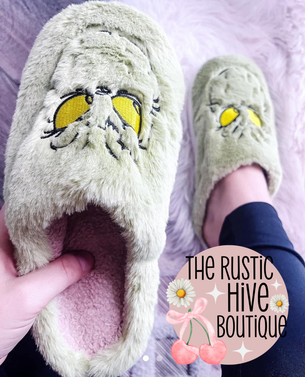 PREORDER: Green Man Slippers