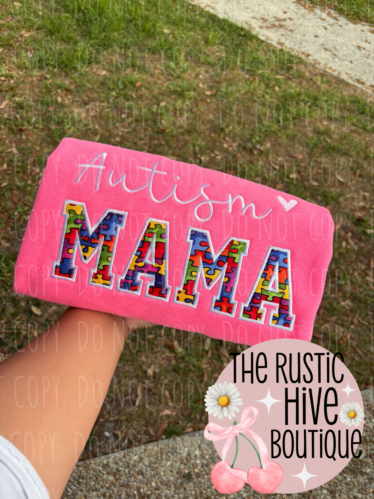 Autism Mama Appliqué Tee/ Sweatshirt